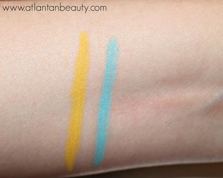 Review and Swatches of NYX Cosmetics Electro Liner in Powerlines and Coastal