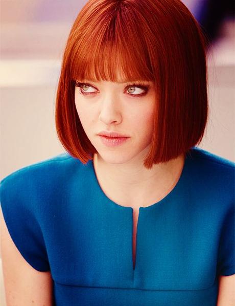 Bob Hairstyles for Black Women Inspired from Celebrities Amanda Seyfried Bob Cut Hairstyle