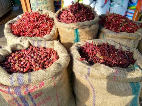 Don't miss the various kind of red chilli for sale