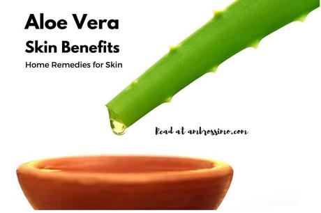 aloe vera gel for skin - skin benefits