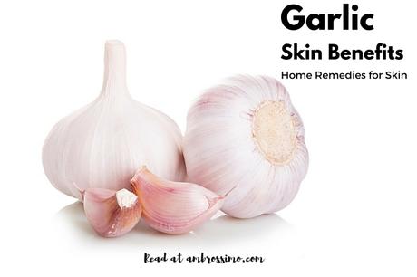 Garlic for skin care