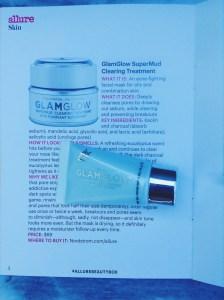 JULY 2016 ALLURE SAMPLE SOCIETY REVIEW GlamGlow SuperMud Clearing Treatment