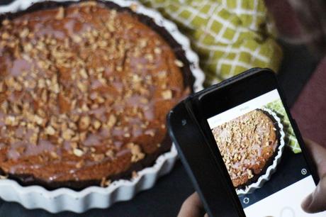 Recipe: Peanut Butter & Jam Bakewell Tart photo Peanut Butter Bakewell Tart 10_zpsusokyej1.jpg