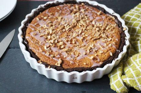 Recipe: Peanut Butter & Jam Bakewell Tart photo Peanut Butter Bakewell Tart 3_zpsxupglhho.jpg