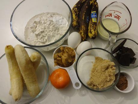 GÂTEAU AU CHOCOLAT, BEURRE D’ARACHIDES ET BANANE / CHOCOLATE PEANUT BUTTER BANANA CAKE / BIZCOCHO DE CHOCOLATE, MANTEQUILLA DE MANI Y BANANA / كيك الموز بالشكولاته و زبدة الفول السوداني GÂTEAU AU CHOCOLAT, BEURRE D’ARACHIDES ET BANANE / CHOCOLATE PEANUT BUTTER BANANA CAKE / BIZCOCHO DE CHOCOLATE, MANTEQUILLA DE MANI Y BANANA / كيك الموز بالشكولاته و زبدة الفول السوداني