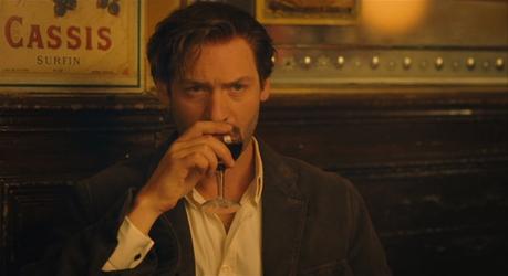 Ernest Hemingway in Midnight in Paris More wine!