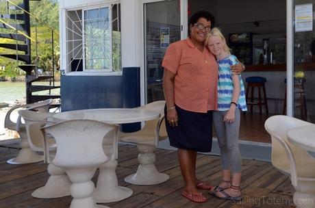 The problem with cruising kids and socialization Making an impression at the Seychelles Yacht Club
