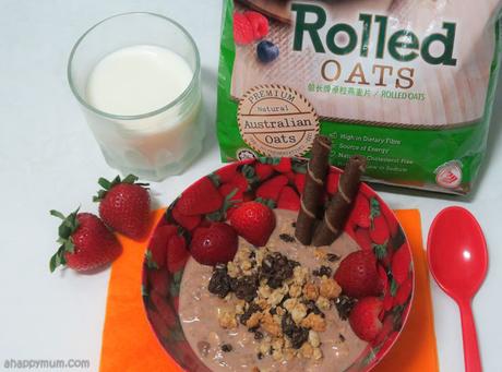 A healthy start to the day with Captain Oats