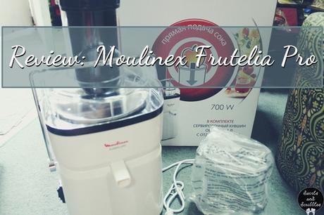 Review: Moulinex Frutelia Pro - Juicer