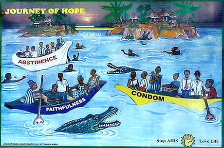 Ghana AIDS poster