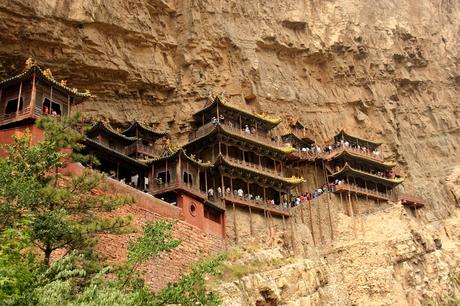 Hanging Monastery – A featuring mechanical theory, an architectural wonder.