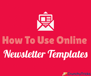 Guide On How To Use Online Newsletter Templates