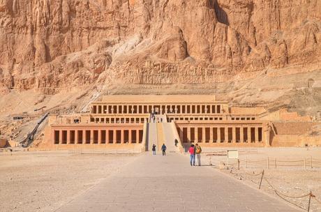 Mortuary Temple of Hatshepsut Egypt – one of the most beautiful of the royal mortuary temples.
