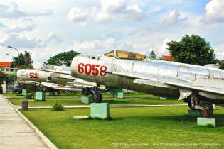 Vietnam trip , Hanoi , Air Force Museum , Shenyang J-6, MiG-21