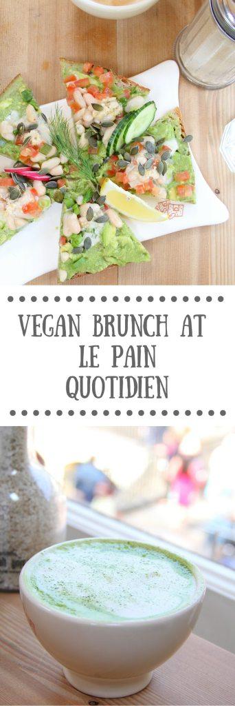 Vegan Brunch at Le Pain Quotidien