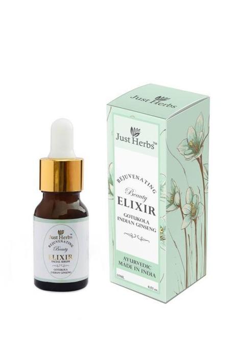 Just Herbs Rejuvenating Beauty Elixir Facial Serum Review