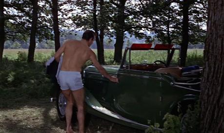 From Russia With Love – Bond’s Gingham Shirt and Swim Trunks BENTLEY