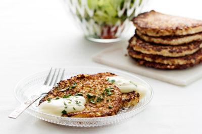 Roasted Fennel with Lemon and Sugar Snaps Low-Carb Cauliflower Hash Browns