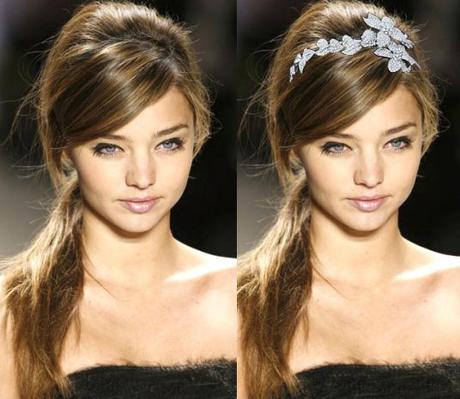 Cute, Casual and Sexy Friday Hairstyles to Look Prettier Messy side ponytail with headband