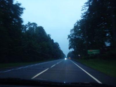 Backpacking in Poland: One Night in The Countryside Village of Rywałd, Pomerania The drive to Rywałd