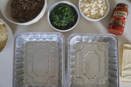 Back-To-School Batch Cooking: Sausage Spinach Lasagna Back-To-School Batch Cooking: Sausage Spinach Lasagna