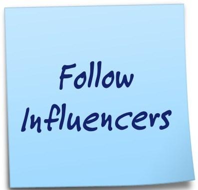 Follow Influencers