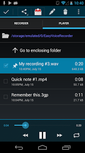 Easy Voice Recorder Pro APK v2.2.1 Download for Android Easy Voice Recorder Pro - screenshot thumbnail