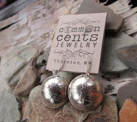 coin earrings