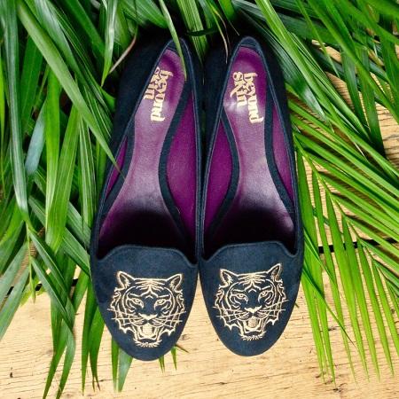 Beyond Skin launches bespoke Tiger & Tigress shoes Beyond Skin launches bespoke Tiger & Tigress shoes