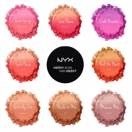 NYX Ombre Blush shades