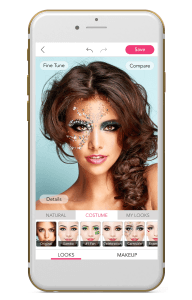 YouCam Makeup APP on your side