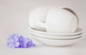 My Lifestyle Delights! saucers and cup