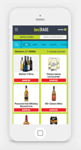 bevRAGE gives you, the consumer, the power to collect cash back on drink deals after you make a purchase at bars, restaurants & liquor stores.