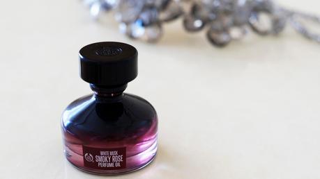 THE BODY SHOP WHITE MUSK SMOKY ROSE PERFUME OIL