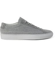The Grey Days Of Summer: Common Projects Achilles Wool-Twill Sneakers The Grey Days Of Summer: Common Projects Achilles Wool-Twill Sneakers