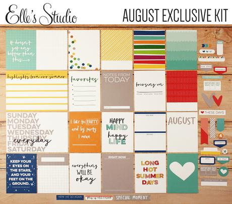 Elle's Studio | August Kits + Projects