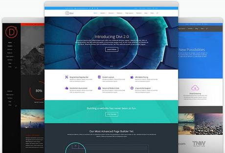 12+ Best WordPress Themes For Startups & Medium Companies divi2-screenshots
