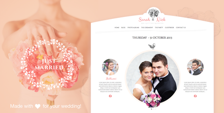 Best of WordPress Wedding Themes
