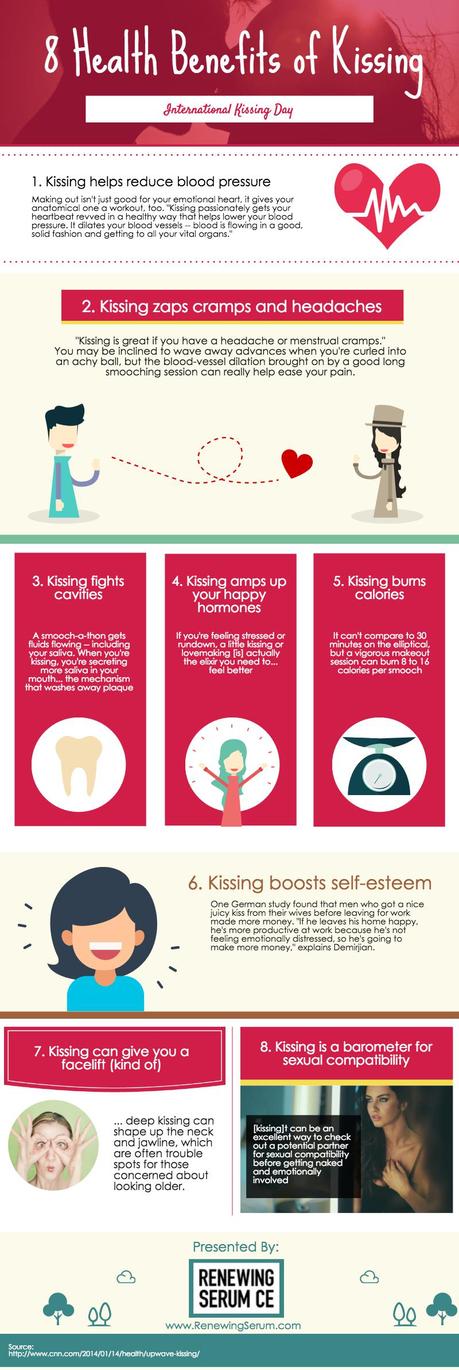 8 Health Benefits of Kissing 8 health benefits of kissing