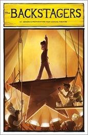 The Backstagers #1 Cover B - Underwood Playbill Variant The Backstagers #1 Cover B - Underwood Playbill Variant