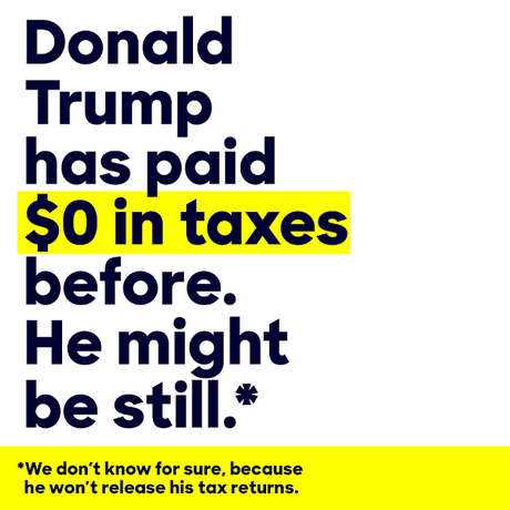 Clinton Paid Over 43% In Taxes -- Did Trump Pay Anything ?
