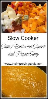 Credit Crunch Munch Round Up - July 2016 The Improving Cook- Slow Cooker Smoky Butternut Squash Soup