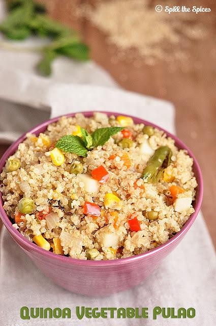 Quinoa Vegetable Pulao Quinoa Vegetable Pulao
