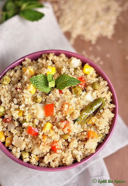 Quinoa Vegetable Pulao Quinoa Vegetable Pulao