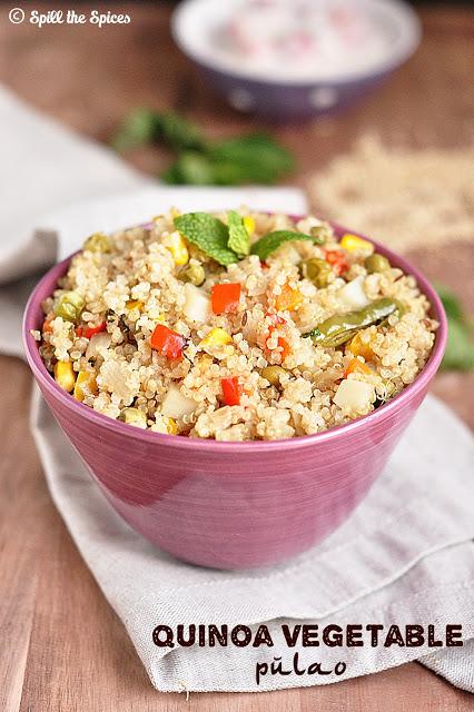 Quinoa Vegetable Pulao Quinoa Vegetable Pulao
