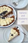 Banana and Blueberry Pie