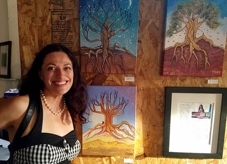 Cedar Lee & Local Artists: Community 6 Show at Ben Will Gallery Cedar Lee art at Ben Will Gallery, Portland, OR