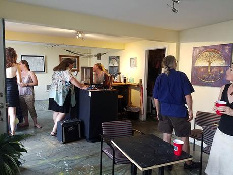 Cedar Lee & Local Artists: Community 6 Show at Ben Will Gallery Cedar Lee art at Ben Will Gallery, Portland, OR