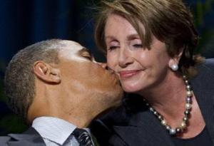 Nancy Pelosi had to change phone number after receiving scores of obscene and sick calls Muslim kisses pig