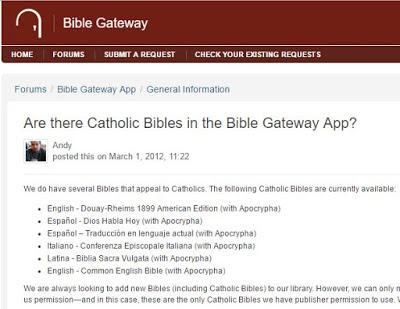 Beware using Bible Gateway